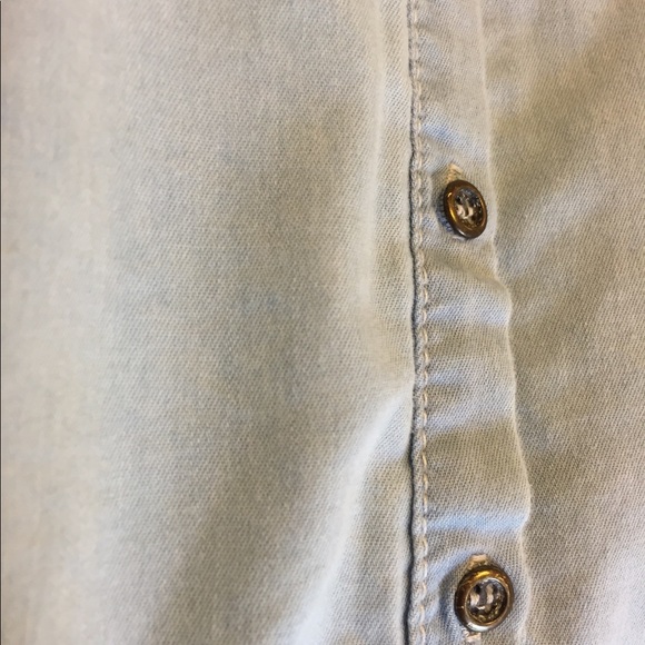 Cute denim blue dress with buttons small - Picture 3 of 3